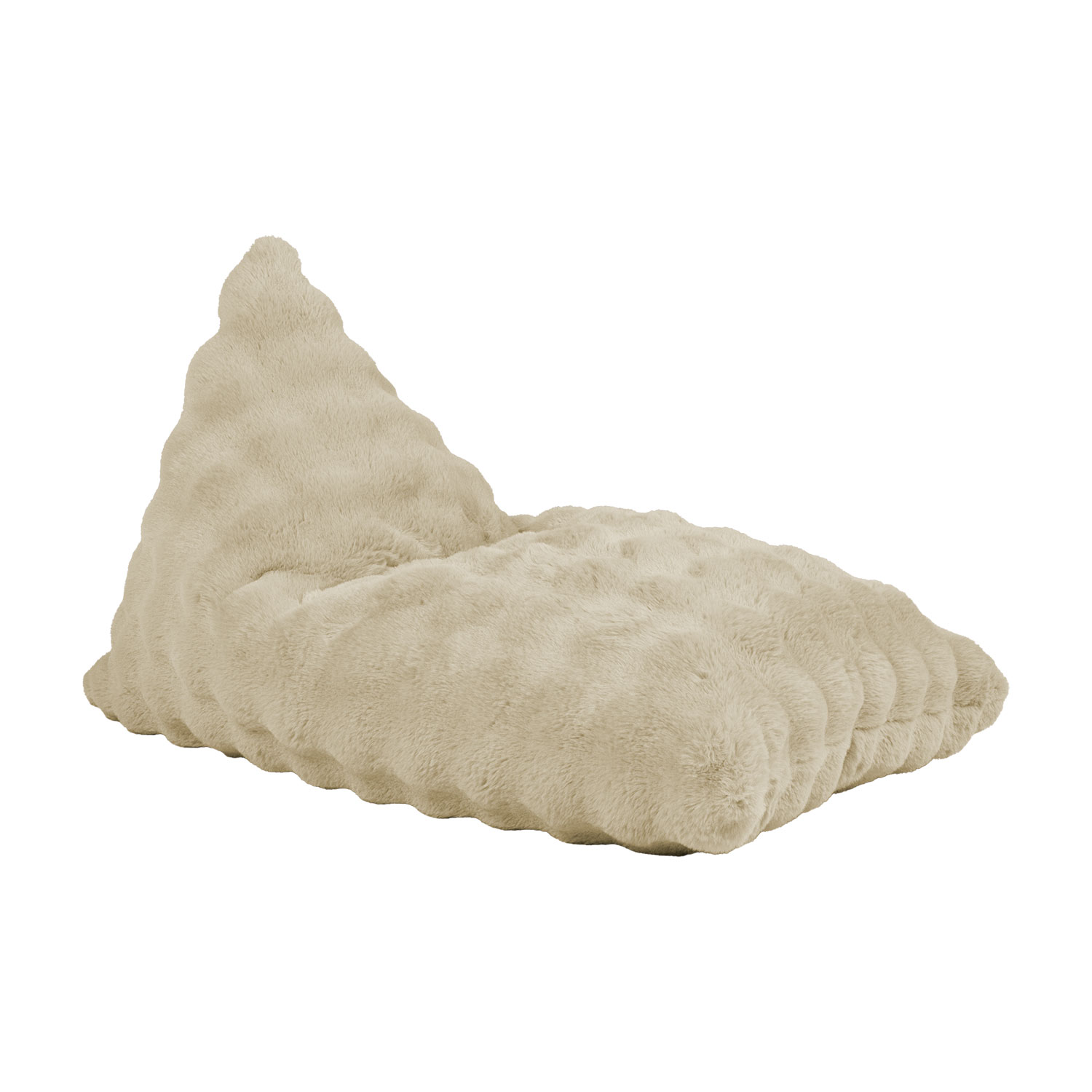 P0065498 Pufas MINI 100x70x15/70cm, smėlio spalvos - Image 1