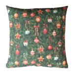 Pagalvėlė CHRISTMAS NEW 45x45cm, kalėdinės dekoracijos ant eglutės