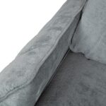 Kampinė sofa-lova CLOUD melsvai žalios spalvos - Image 11