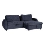 Kampinė sofa-lova CLOUD blue