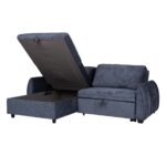 Kampinė sofa-lova CLOUD blue - Image 12