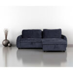 Kampinė sofa-lova CLOUD blue - Image 13