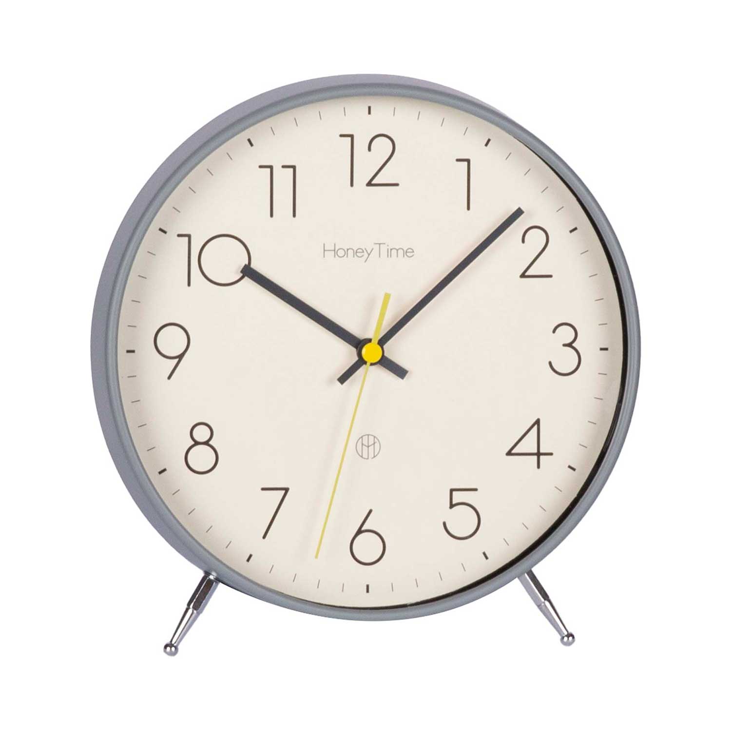 86680 Laikrodis TIMELINE H21.8cm, pilkos spalvos - Image 1