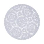 Padėkliukas AIO D38cm, balti nėriniai