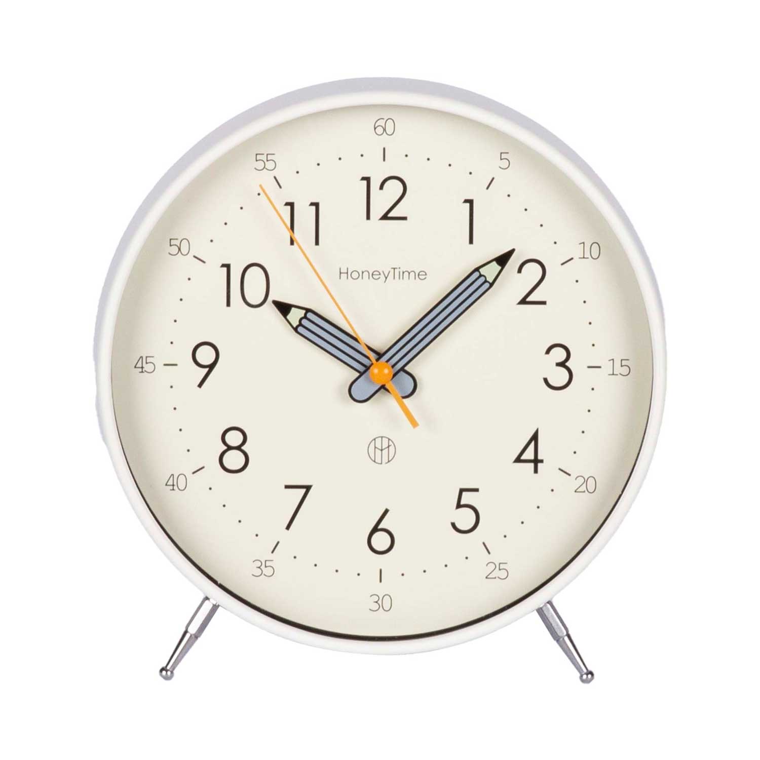 87165 Laikrodis TIMELINE H20cm, baltas - Image 1