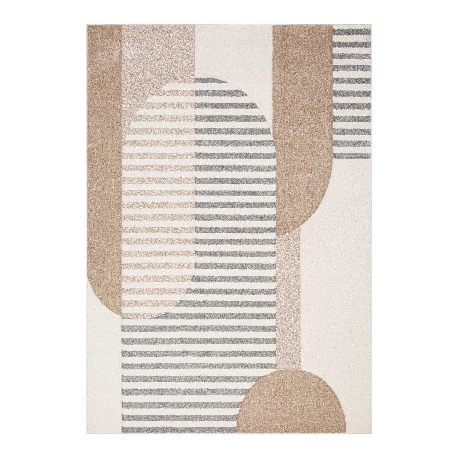 89304 Kilimas DIXIE CARVED-5, 100x150 cm, pilkas/smėlio spalvos - Image 1