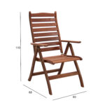 Kėdė BORDEAUX meranti