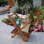 Serviruoklis VICTORIA 84x50xH81cm, meranti