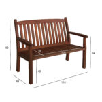 Suoliukas WINDSOR meranti