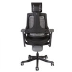 Darbo kėdė WAU juoda/pilka - Image 4