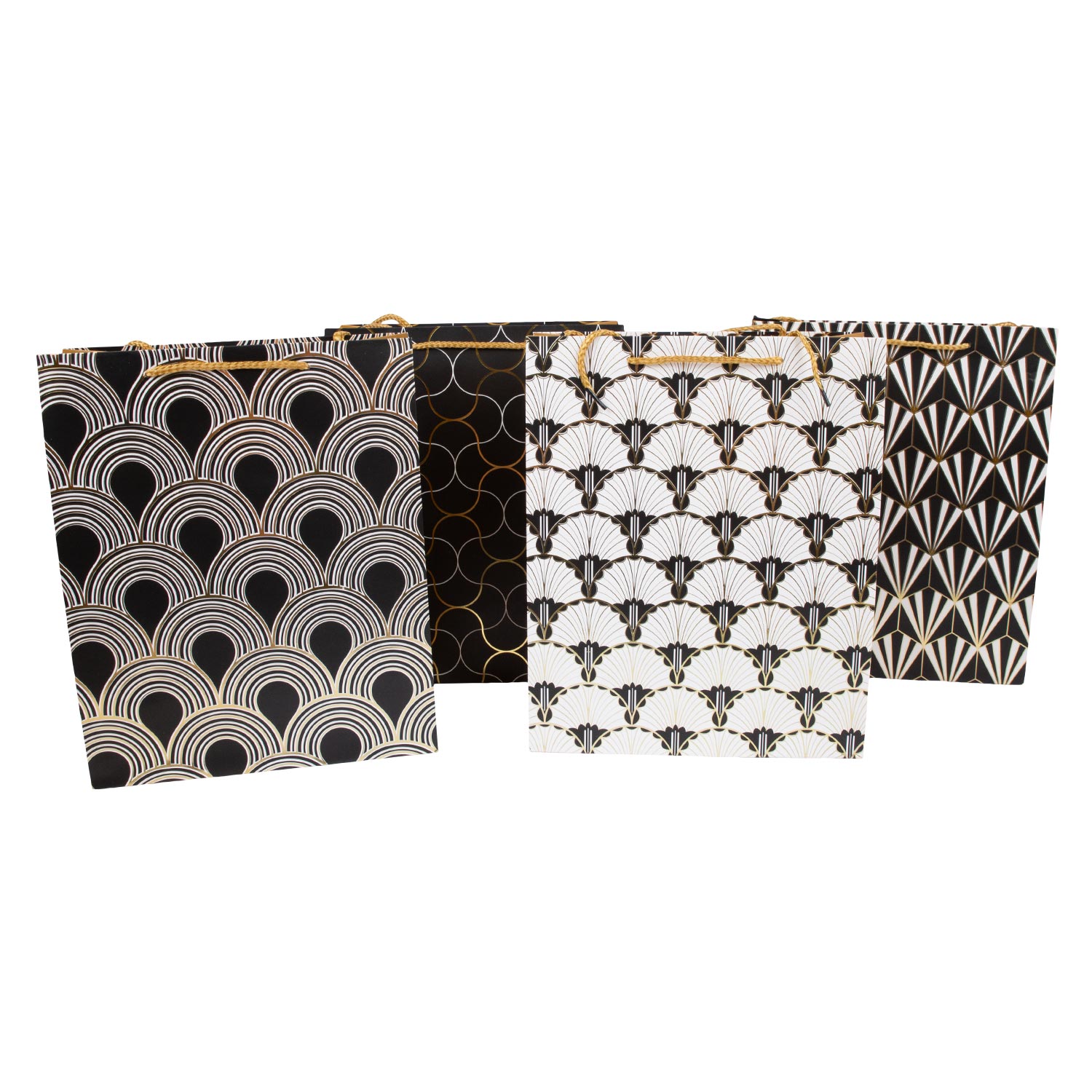 100700 Dovanų maišelis DECO, 31x42x12cm, mišinys - Image 1