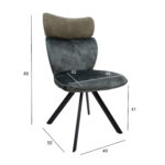 Kėdė EDDY žalia - Image 5