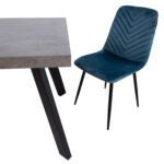 Kėdė BRIE mėlyna - Image 2