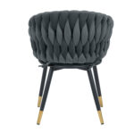 Kėdė FLORA pilka - Image 4