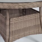 Stalas TOSCANA D110xH73cm, smėlio spalvos - Image 3