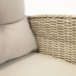 Sodo baldų komplektas EMERALD stalas, sofa, 2 kėdės - Image 3