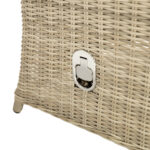 Sodo baldų komplektas EMERALD stalas, sofa, 2 kėdės - Image 4