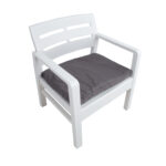 Sodo baldų komplektas JAVA stalas, suolas, 2 kėdės