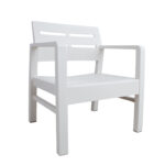 Sodo baldų komplektas JAVA stalas, suolas, 2 kėdės - Image 3