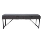 Suoliukas MYLA iš žalsvai pilko velveto - Image 2