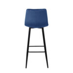 Baro kėdė CHILLI tamsiai mėlynas aksomas - Image 4