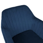 Kėdė EVELIN tamsiai mėlynas aksomas - Image 5