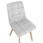 Kėdė MAKIA pilkšvai balta - Image 5