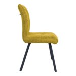 Kėdė AGATA tamsiai geltona - Image 3