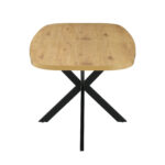 Valgomojo stalas RAMONA 180/220x90xH75cm, šviesus medis - Image 5