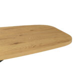 Valgomojo stalas RAMONA 180/220x90xH75cm, šviesus medis - Image 8