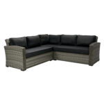 Modulinė sofa GENEVA 2 vietų, su kairiuoju porankiu, pilka - Image 4