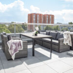 Modulinė sofa GENEVA kampinė, pilka - Image 6