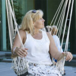 Supamoji kėdė HIP mėlynai dryžuota - Image 2