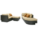 Sofos komplektas STELLA tamsiai rudas - Image 4