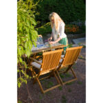 Stalas FINLAY 110x70xH74,5cm, akacija - Image 5