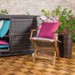 Kėdė FINLAY 54x57xH86cm su porankiais, akacija - Image 5