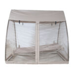 Hamakas SUNDAY su stogeliu, taupe spalvos - Image 3