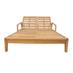 Kėdė MALDIVE 2 vietų, šviesiai ruda - Image 3