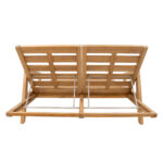 Kėdė MALDIVE 2 vietų, šviesiai ruda - Image 5