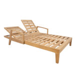 Kėdė MALDIVE 2 vietų, šviesiai ruda - Image 6