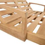 Kėdė MALDIVE 2 vietų, šviesiai ruda - Image 8