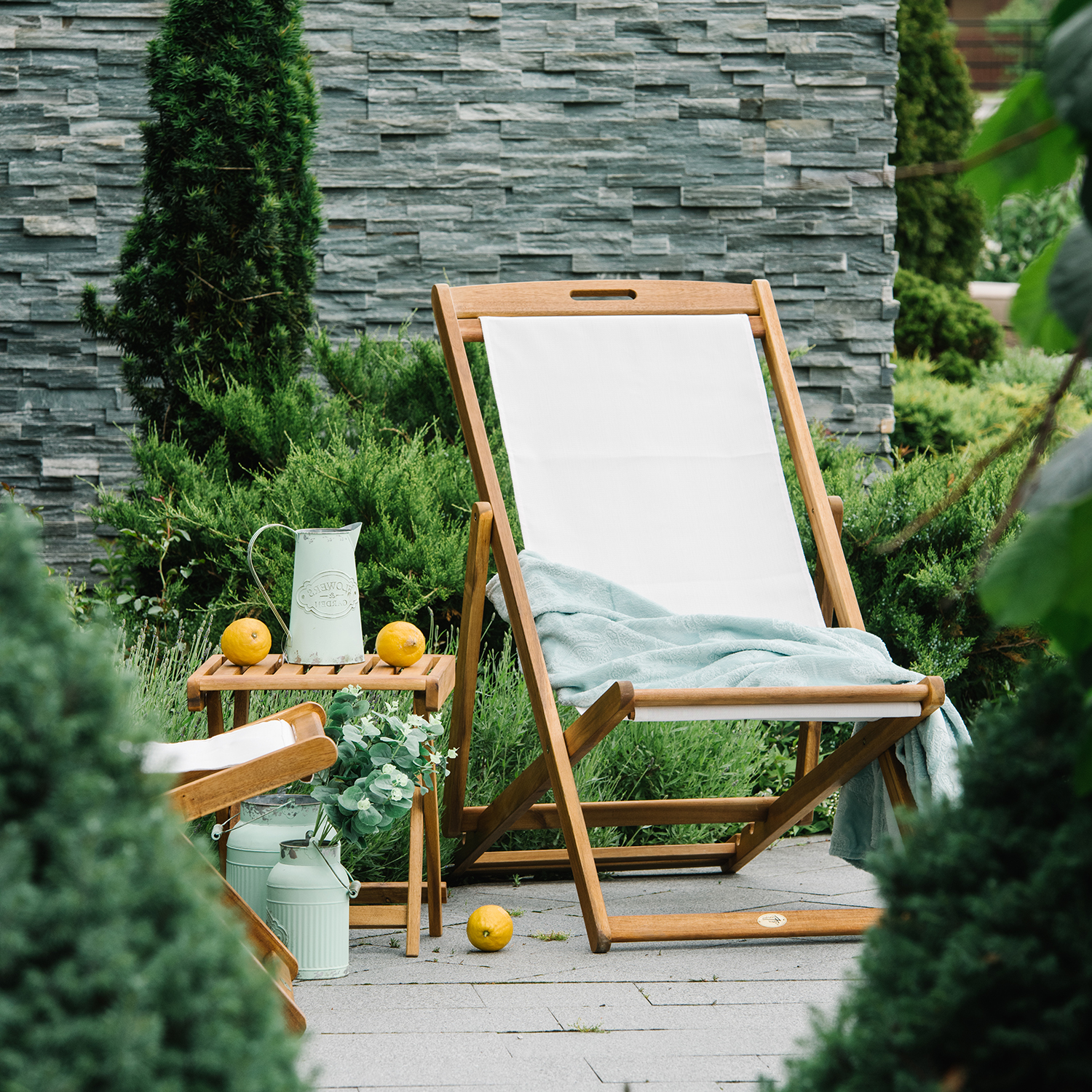 13454_05 Grindų kėdė FINLAY balta - Image 1