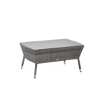 Sodo baldų komplektas WATERS stalas, sofa ir 2 kėdės, rudos spalvos - Image 4