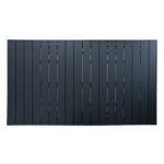 Stalas COLUMBUS 183/243x100xH76, tamsiai pilkas - Image 7