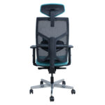 Darbo kėdė TUNE teal blue/black - Image 4