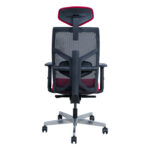 Darbo kėdė TUNE tamsiai raudona/juoda - Image 4