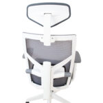 Darbo kėdė TUNE pilka su baltu rėmu - Image 5