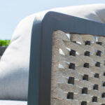 Sodo baldų komplektas MARIE stalas, sofa, 2 kėdės - Image 11