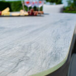 Stalas MARIE 180x90xH74cm, pilkos spalvos - Image 7