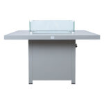 Sodo stalas - dujinis židinys RIO, pilkšvai smėlio spalvos - Image 3